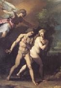 GIuseppe Cesari Called Cavaliere arpino Adam and Eve Expelled from Paradise (mk05) oil painting